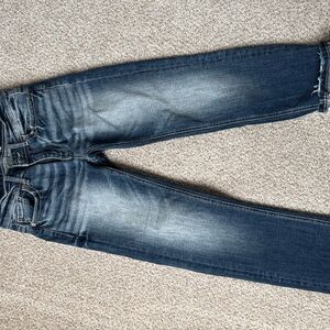 Buckle Women's Dark Blue Ankle Jeans